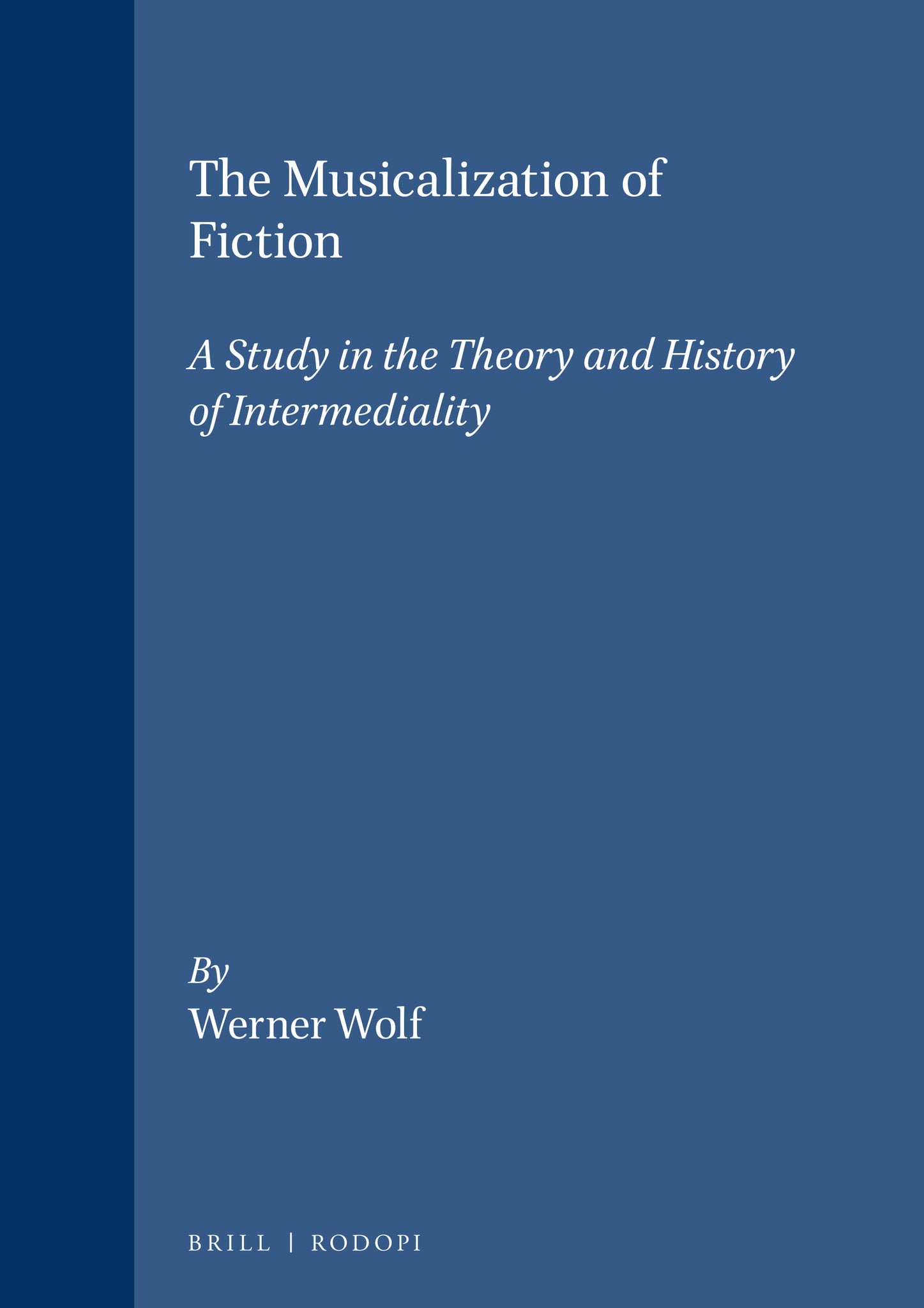 The Musicalization of Fiction